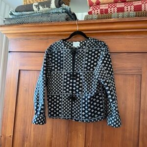 Vintage French quilted jacket